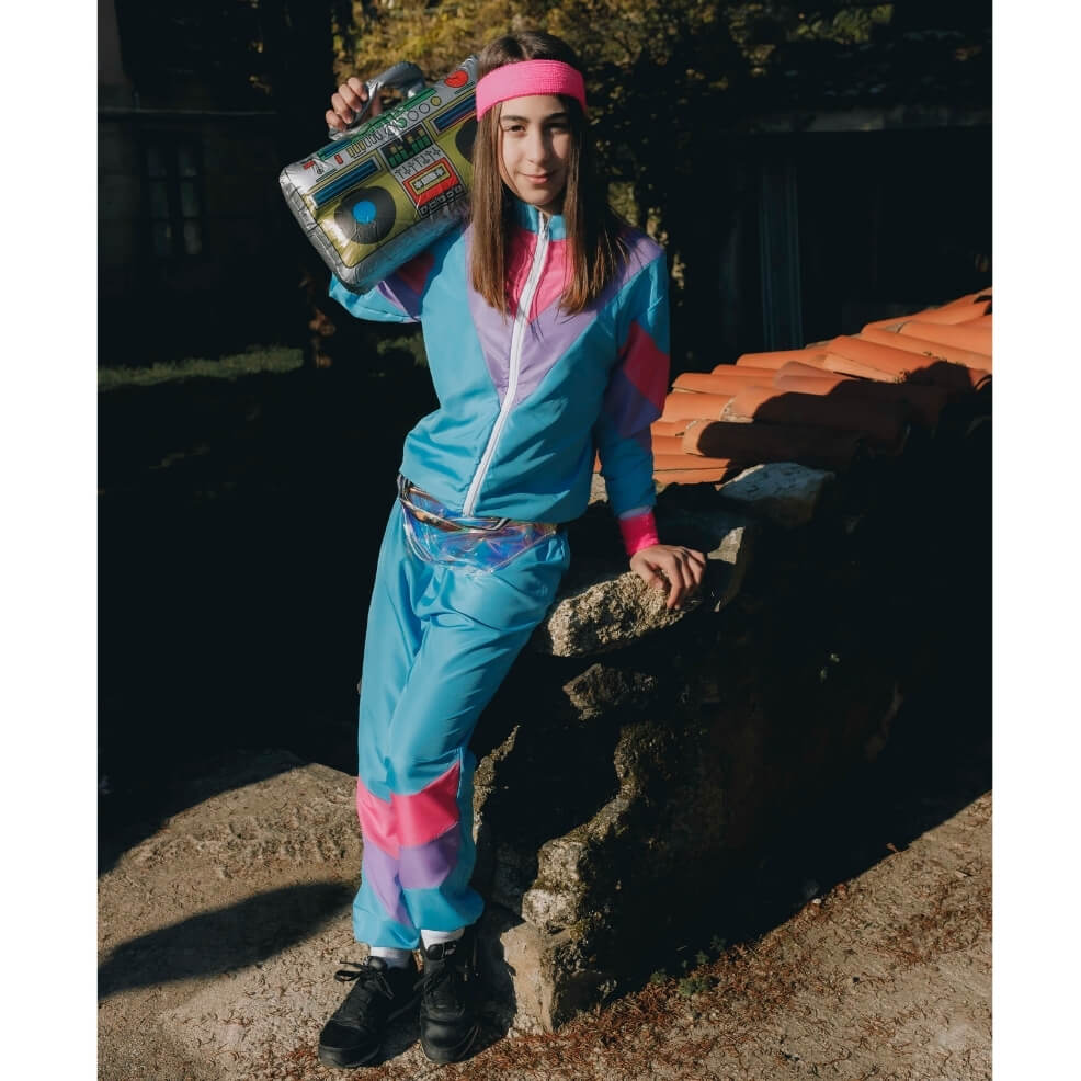 Fato de Treino Azul dos Anos 80 infantil