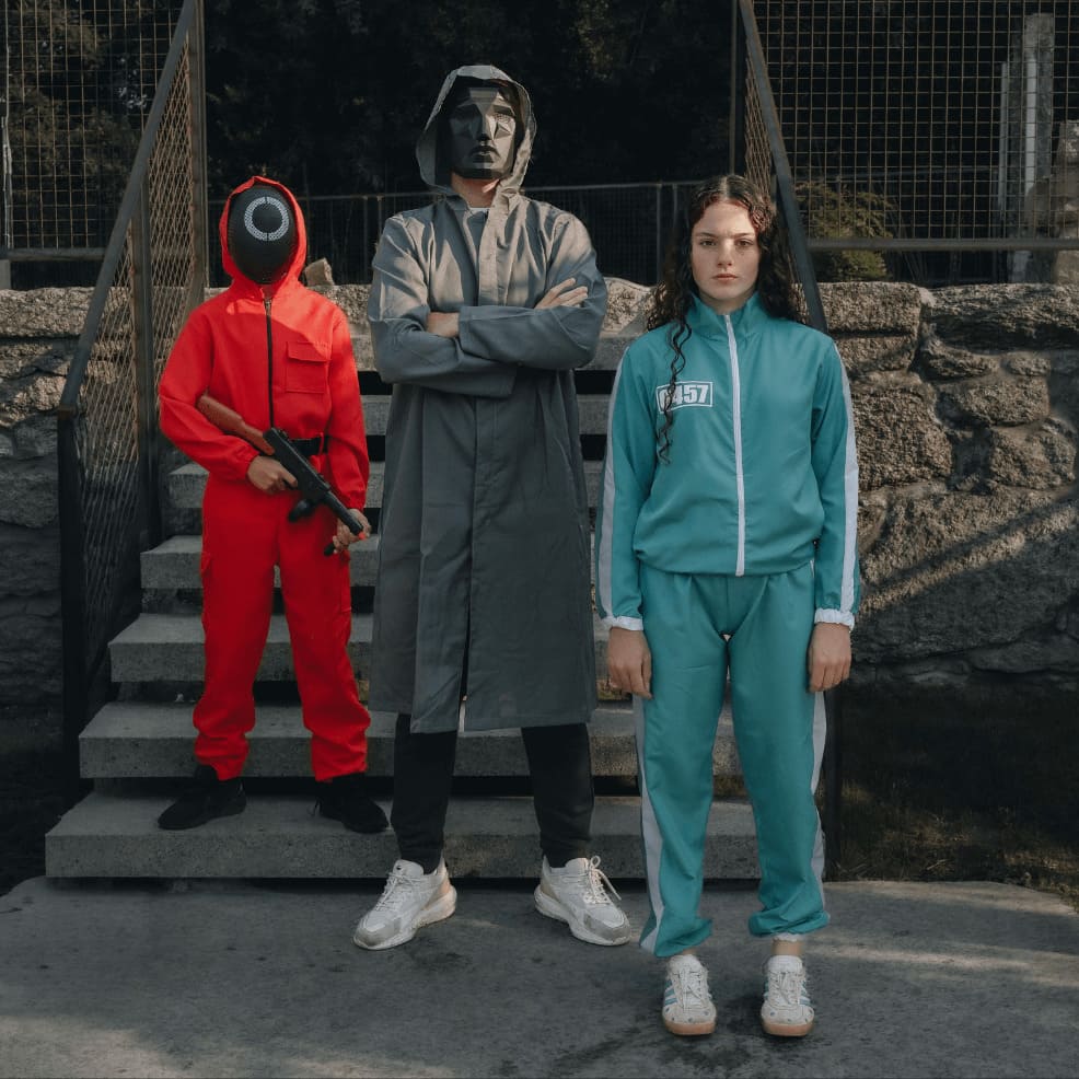 Fato de Jogador Squid Game para mulheres