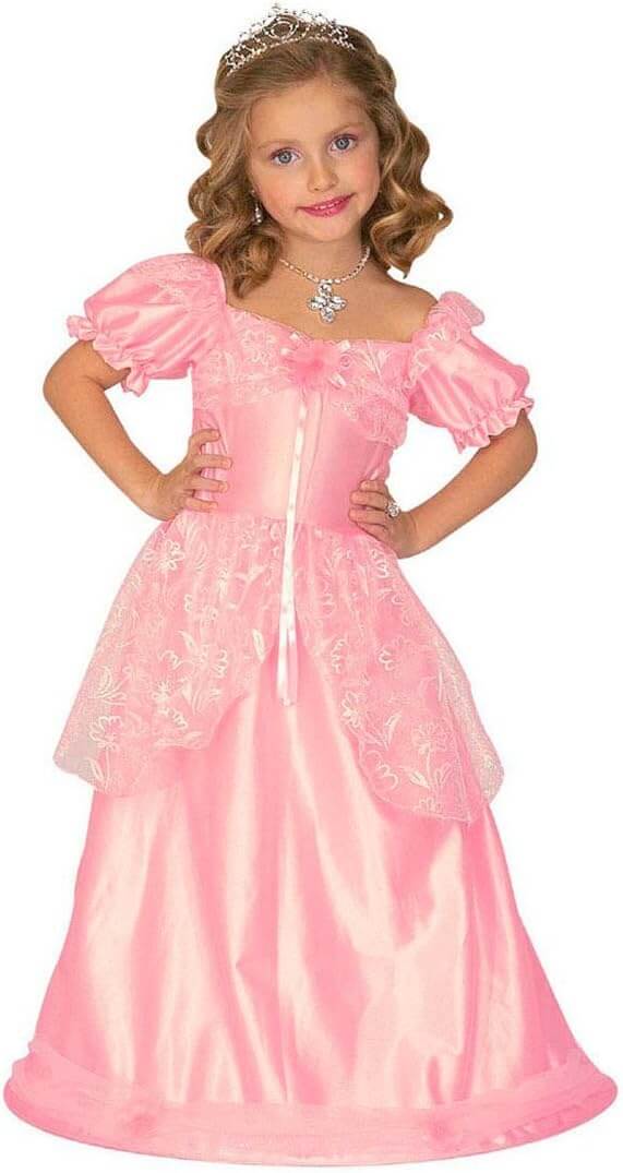 Fato de Princesa Rosa para menina
