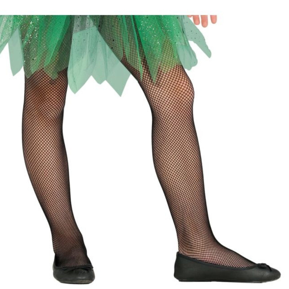 Meia-calça Preta Pequena Rede infantil