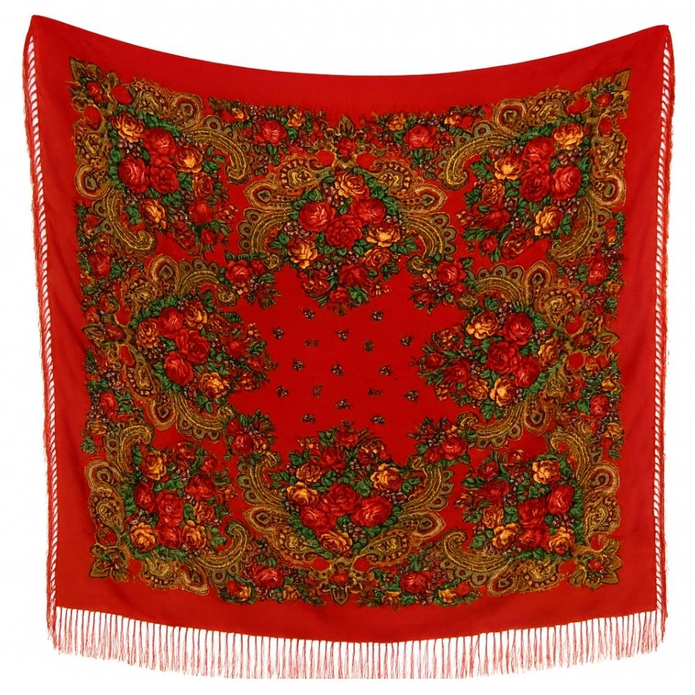 Xale Tradicional Vermelho