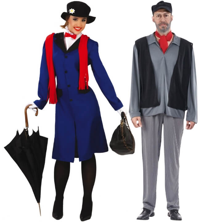 Fatos de casal de Mary Poppins