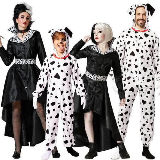 Fatos de grupo de Cruella e os Dálmatas