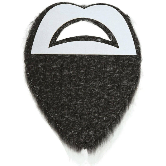 Barba com Bigode Cinzento