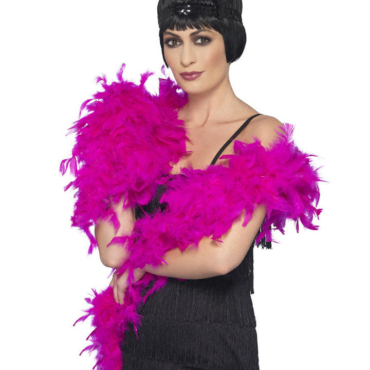 Boa de Marabu Fúcsia - 80 gr