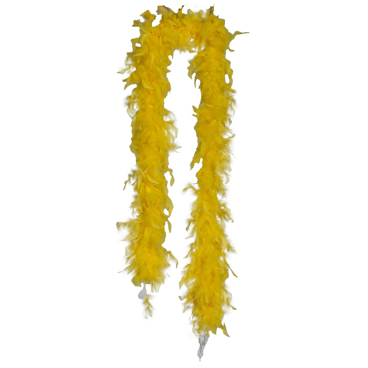 Boa de Plumas Amarela 80g