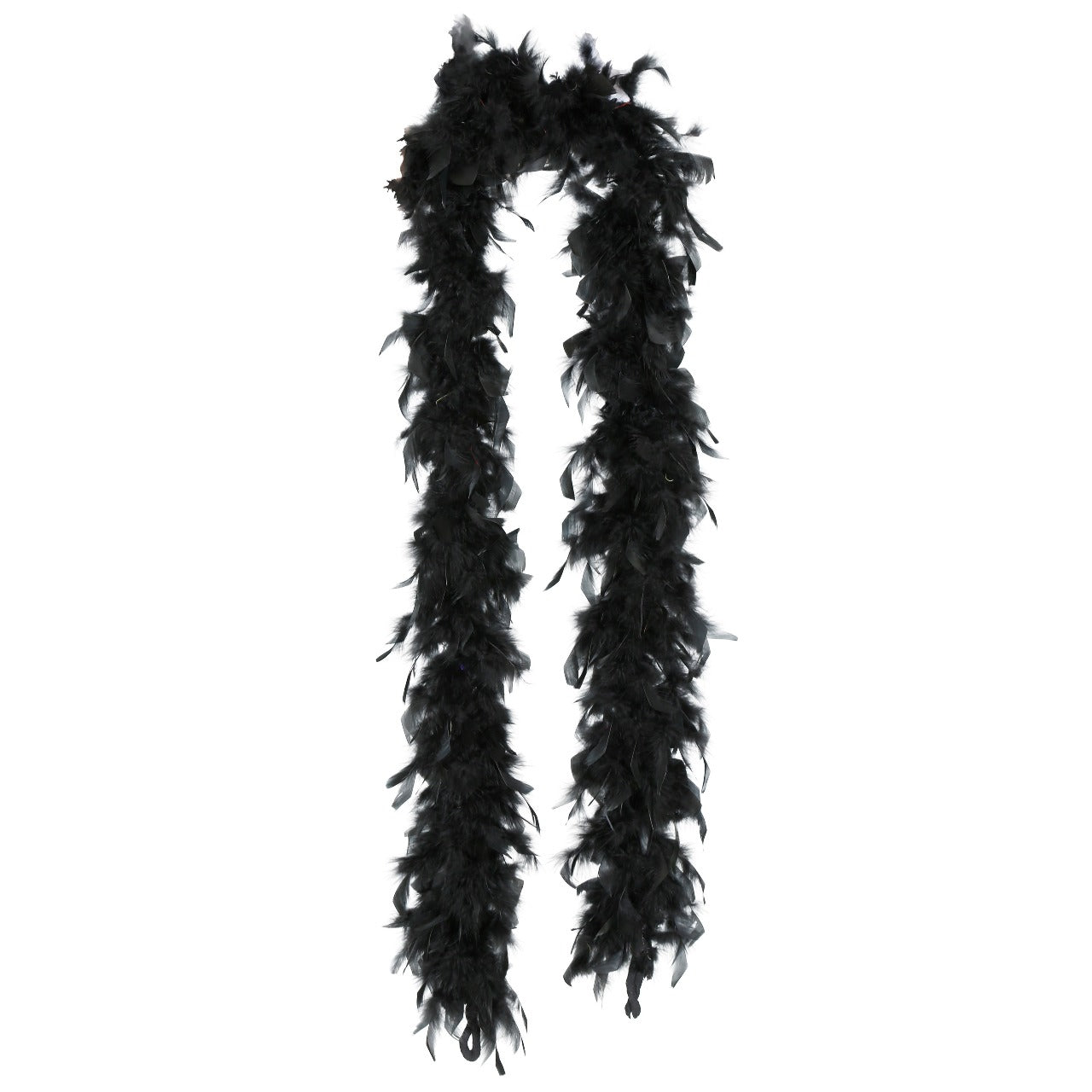 Boa de Plumas Preta 80g
