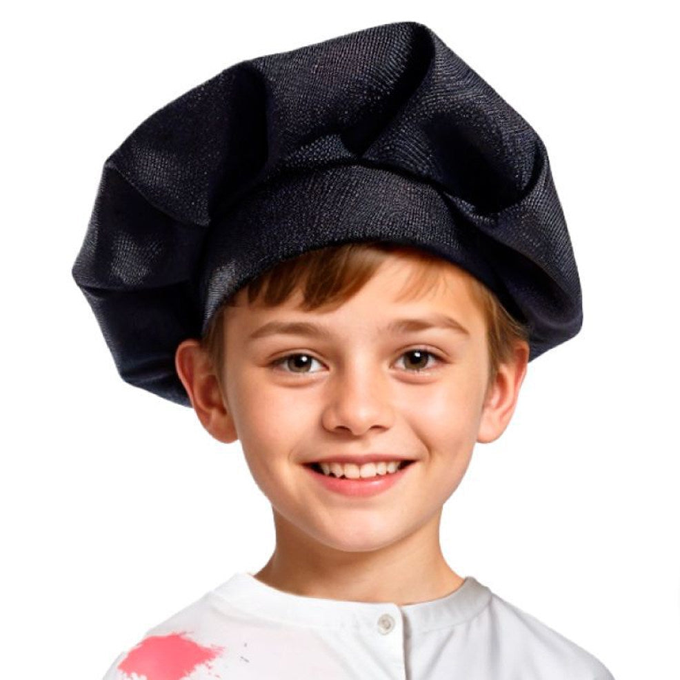 Boina Negra de Pintor infantil
Boina Preta de Pintor infantil