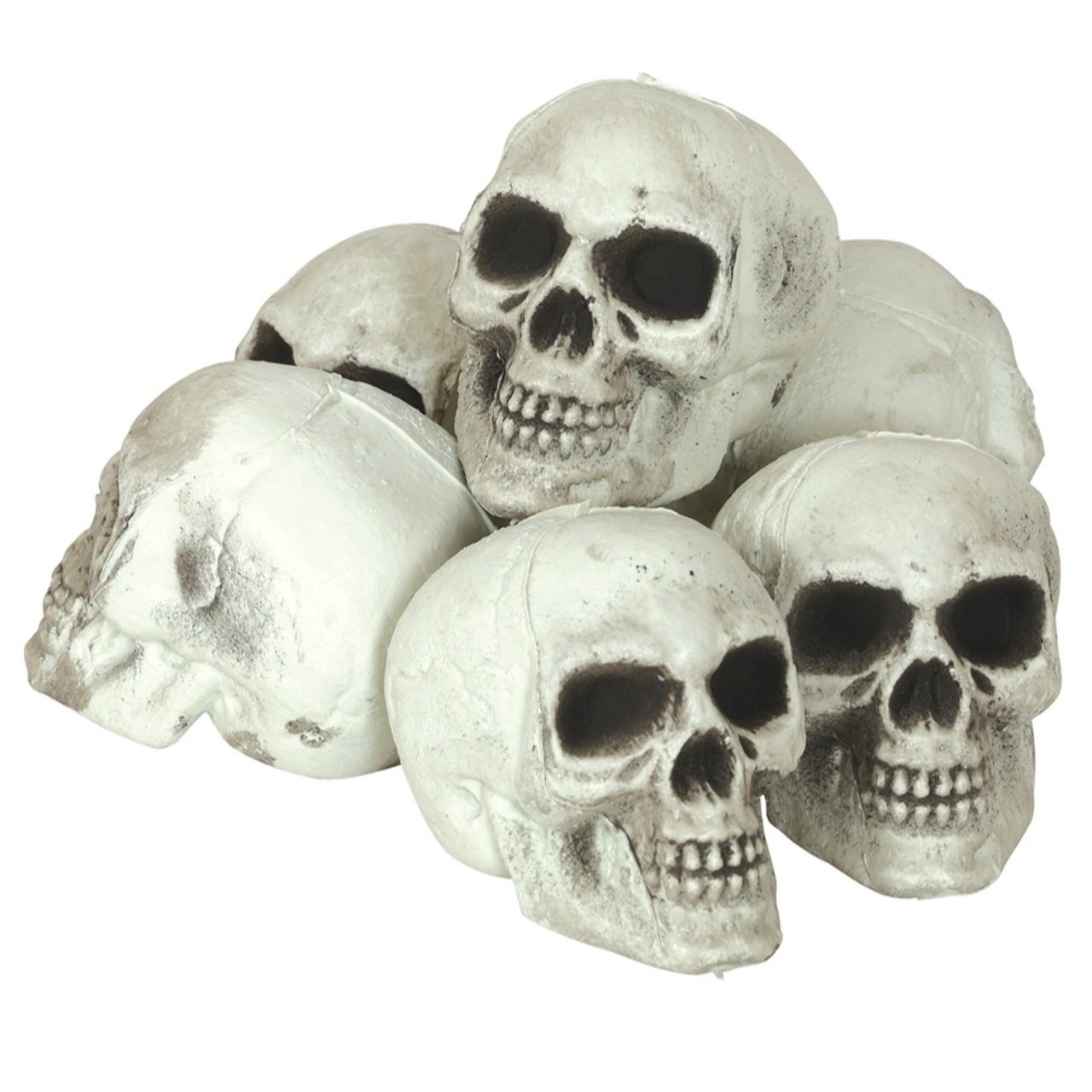 Pack de 6 Caveiras Sinistras