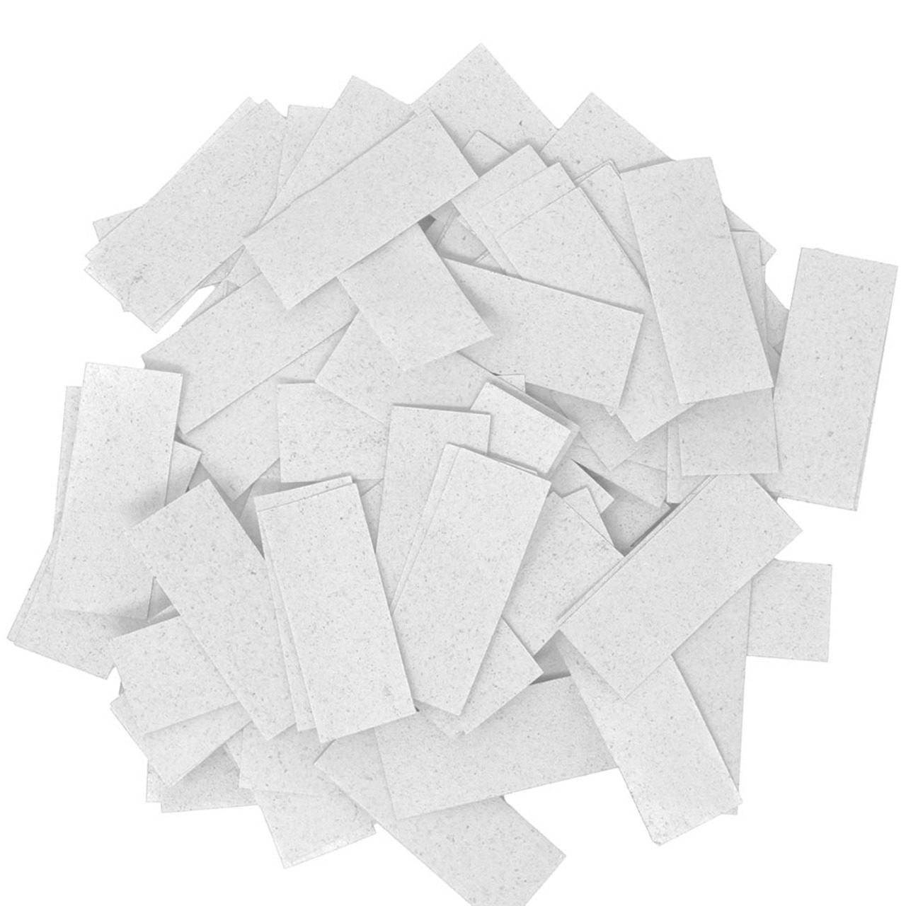 Canhão de Confetes Branco para casamentos