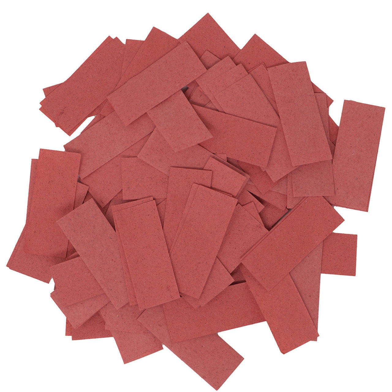 Canhão de confete vermelho