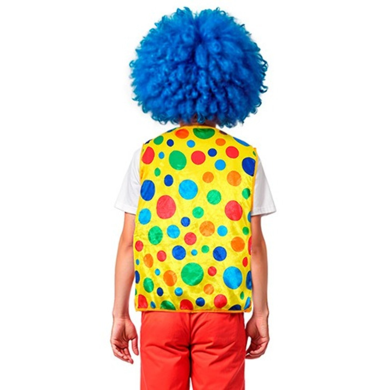 Colete Palhaço com bolinhas infantil