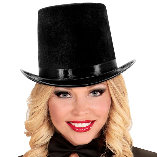 Cartola de Feltro Negra Deluxe