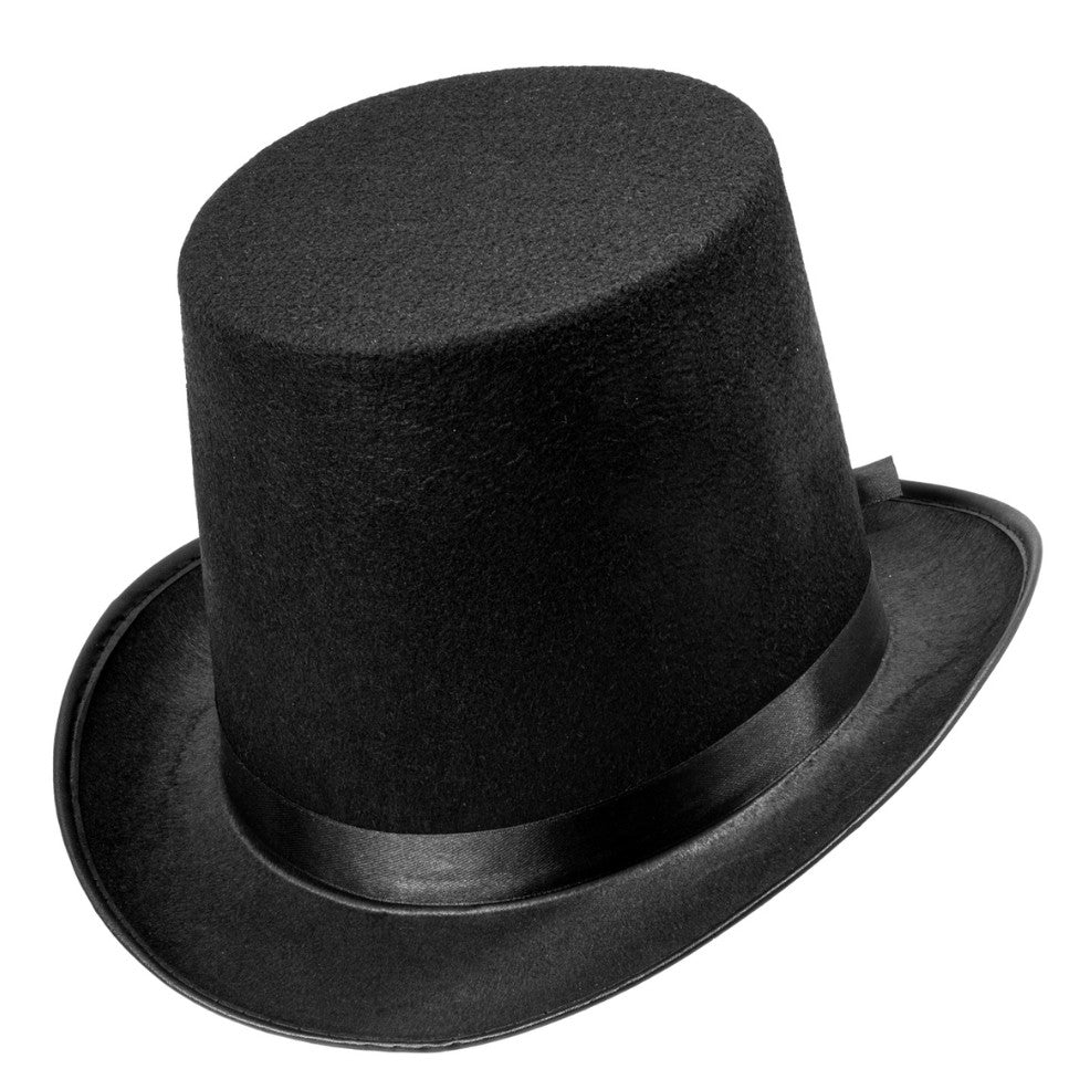 Cartola de Feltro Negra Deluxe