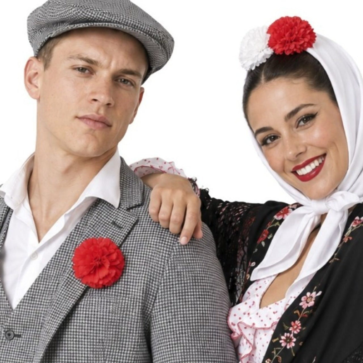 Cravo Vermelho com Mola