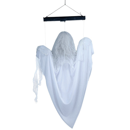 Colar de Fantasma Branco com Luz