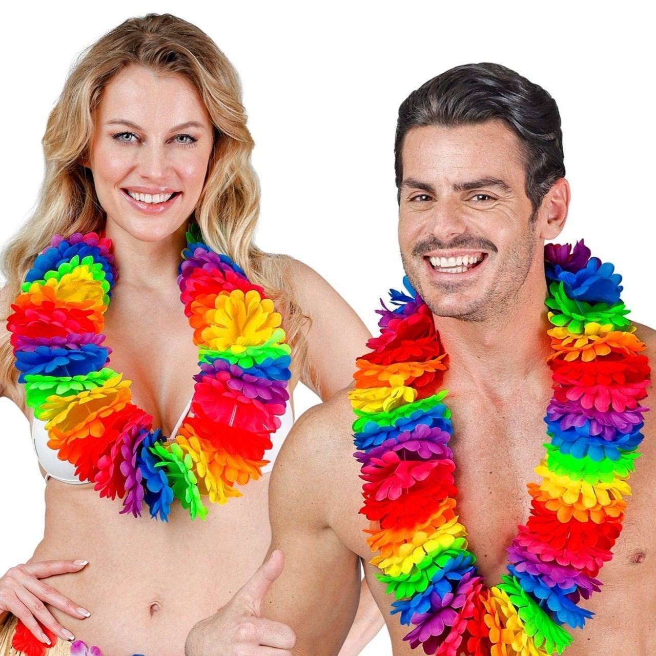Colar Havaiano Arco-íris