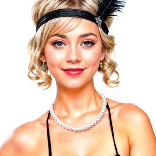 Colar de Pérolas brancas Eco