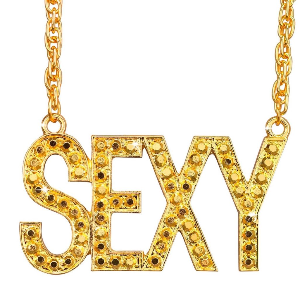 Colar de Rapper Sexy