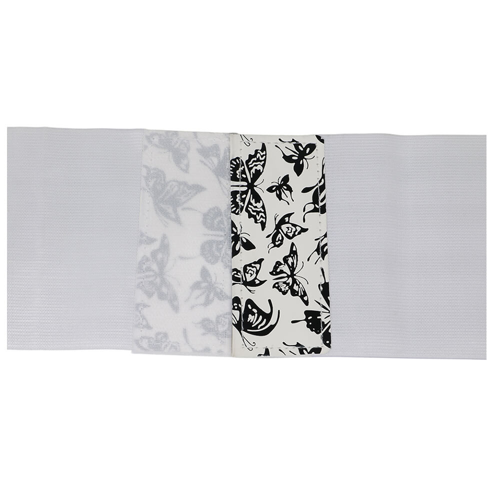 Corset Branco com Borboletas