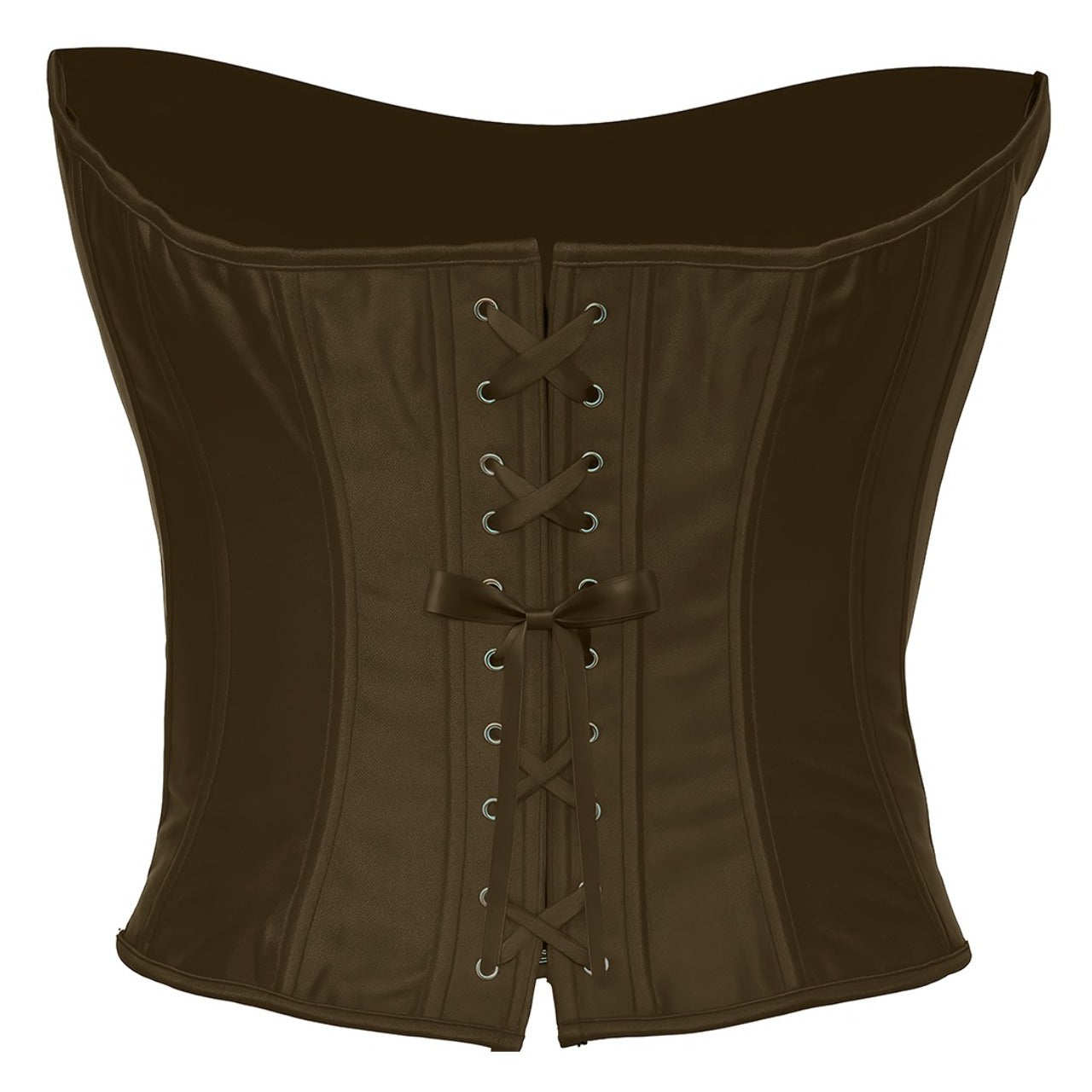 Corset Castanho Coração