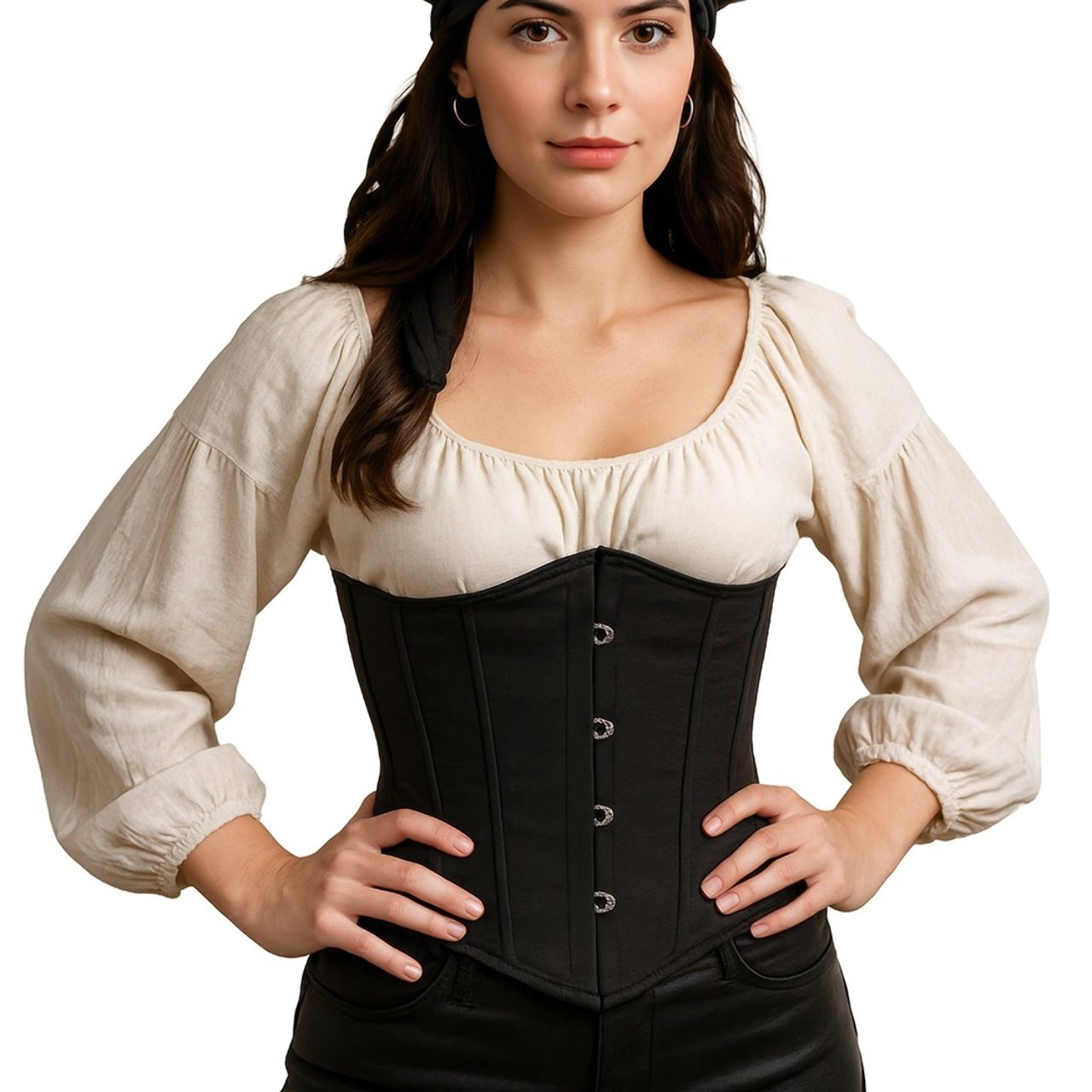Corset Preto Bustier