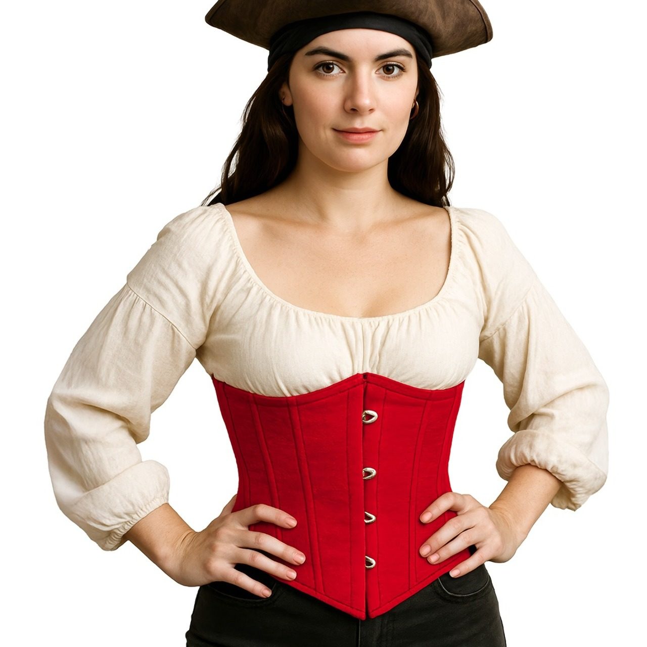 Corpete Vermelho Bustiê