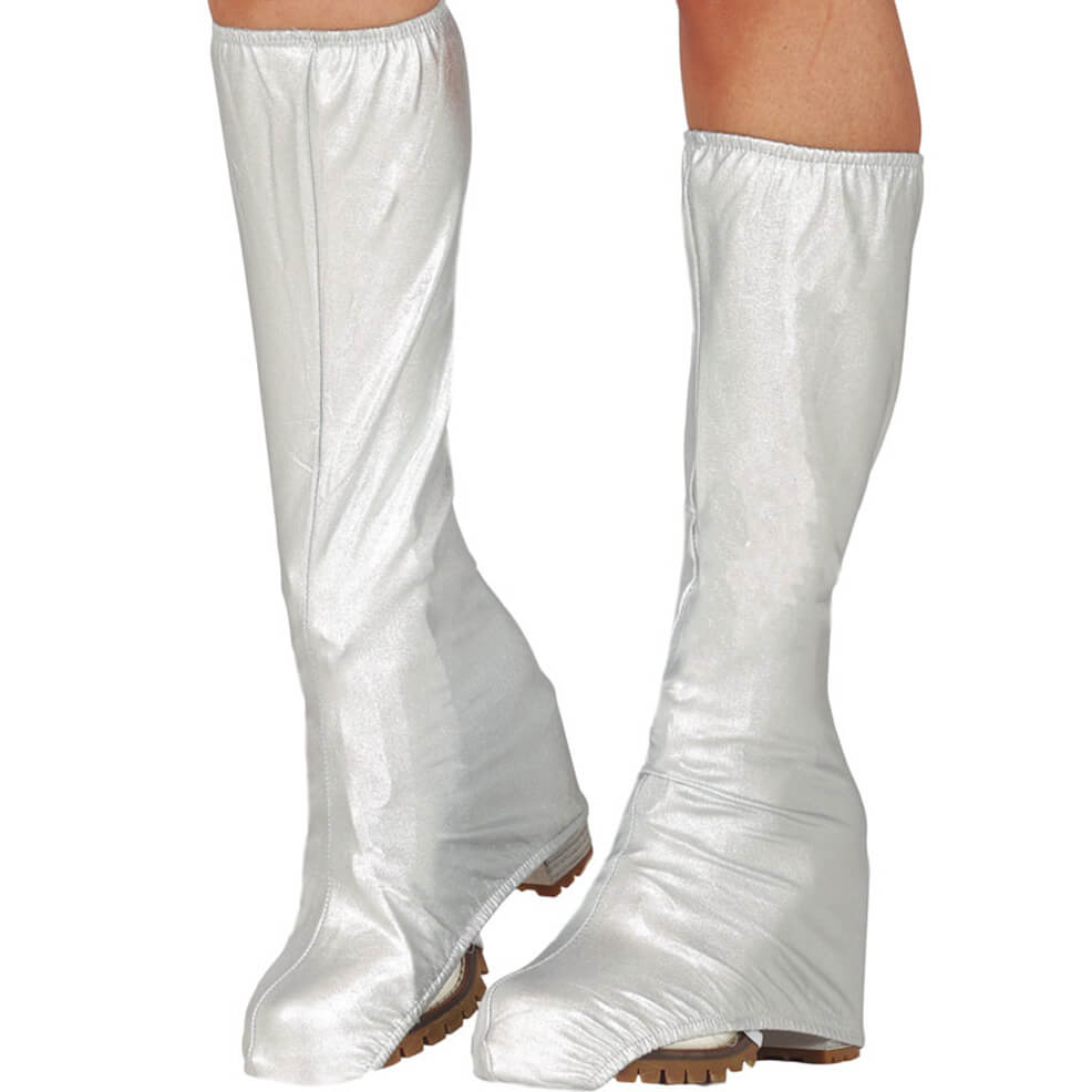 Capas para Botas Prateadas Brilho Eco infantil