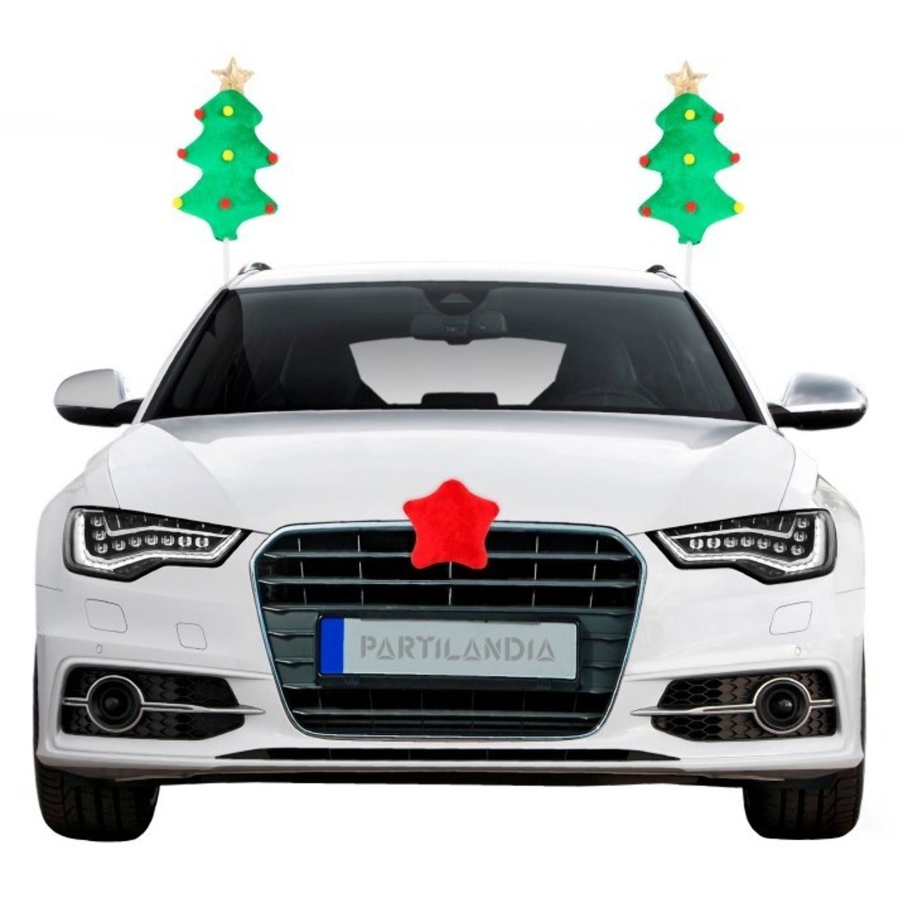 Decoração de Árvore de Natal para carro