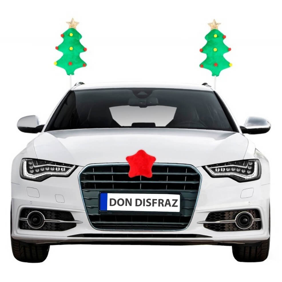 Decoração de Árvore de Natal para carro