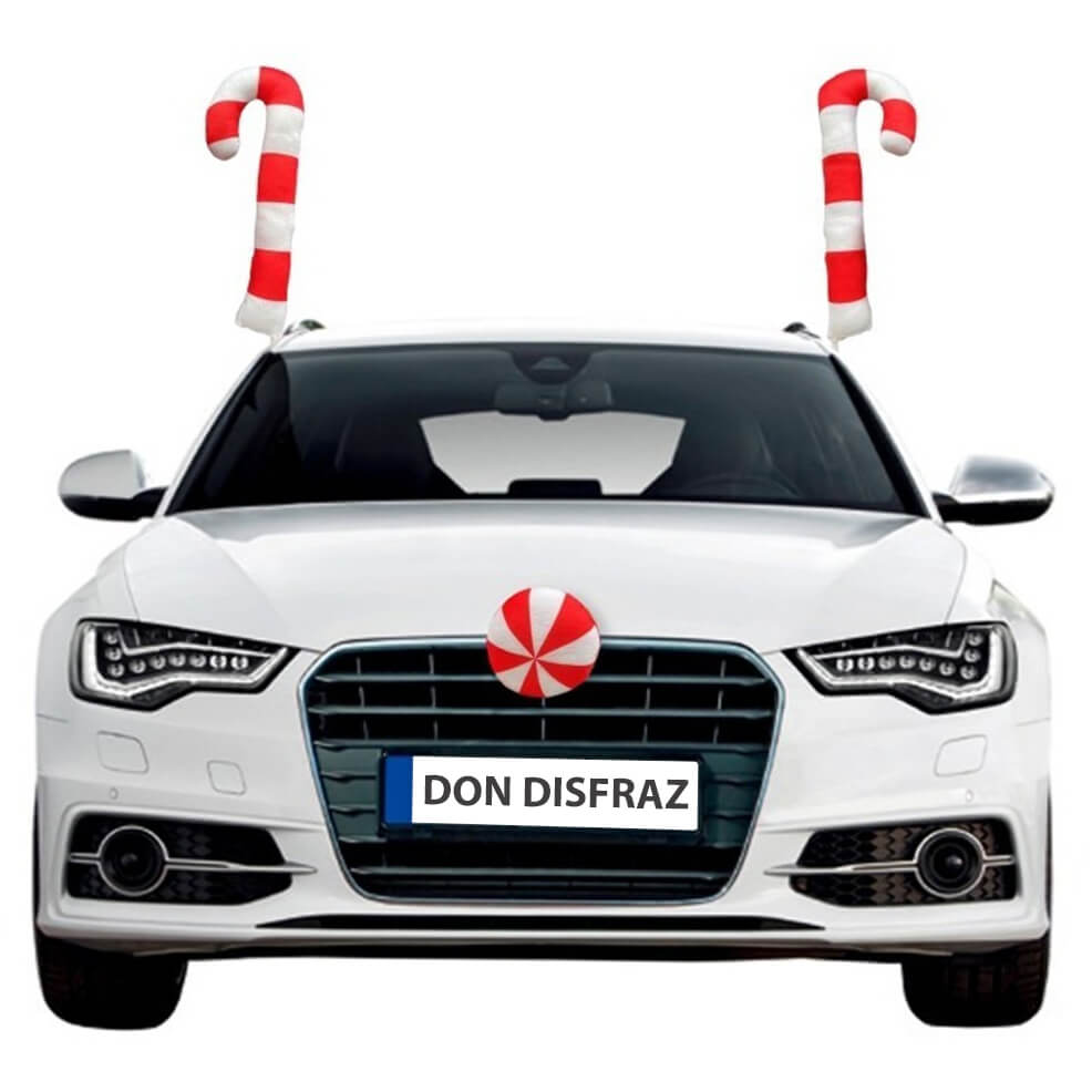 Decoração de Bastão de Caramelo para carro