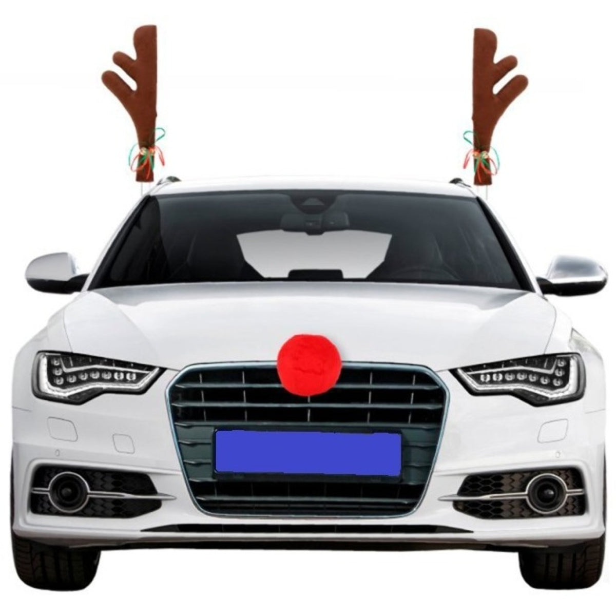 Decoração de Rena de Natal para carro