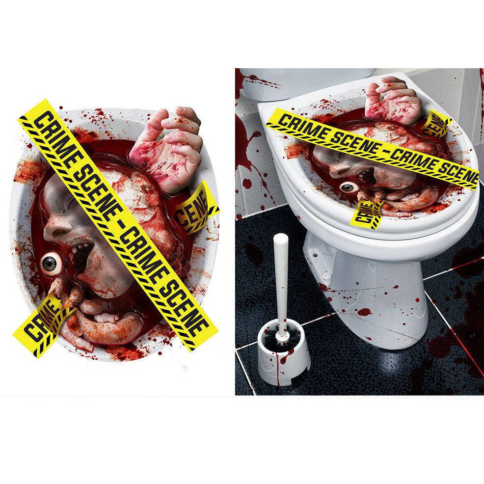Decoração WC "CRIME SCENE"