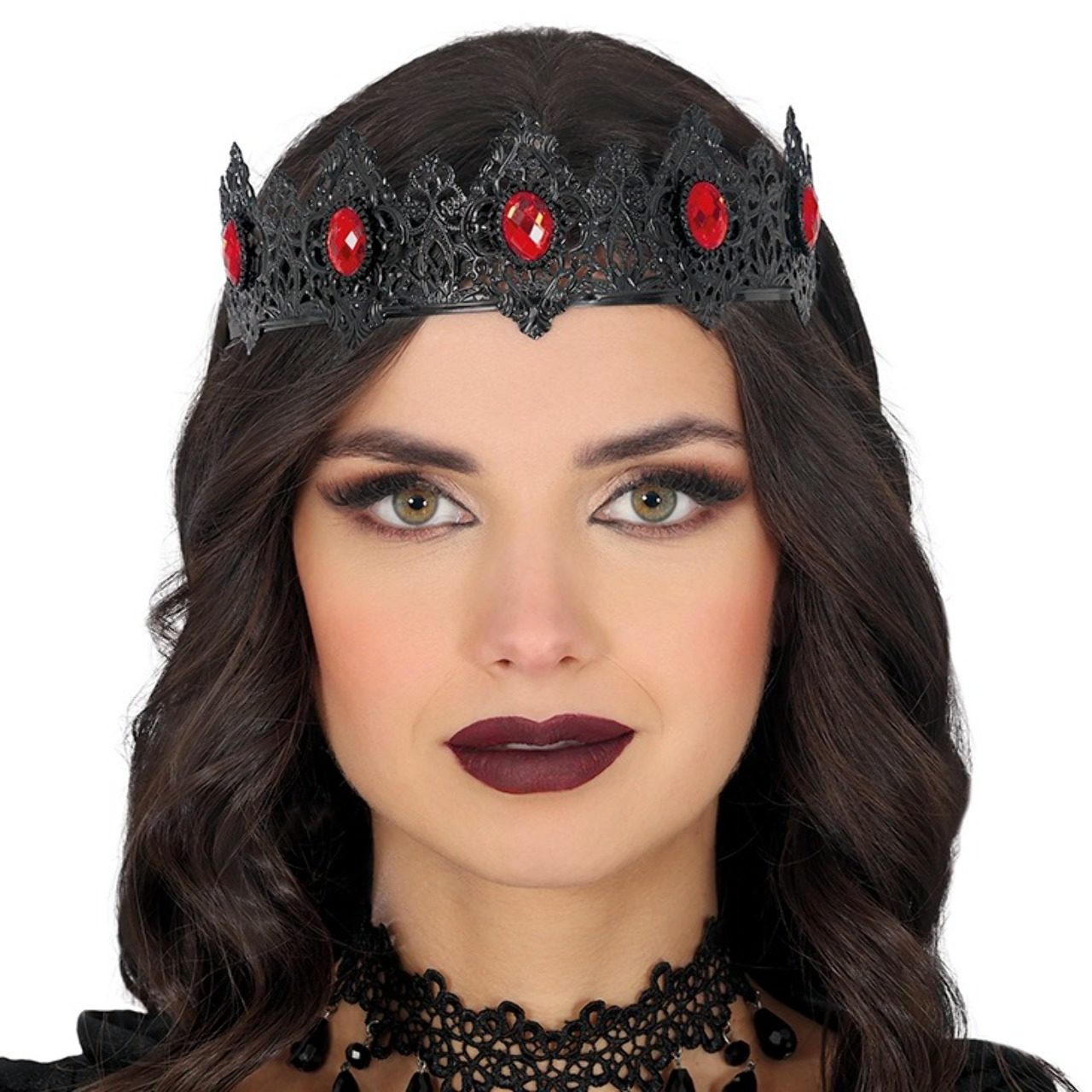 Bandolete de Coroa de Rainha Negra