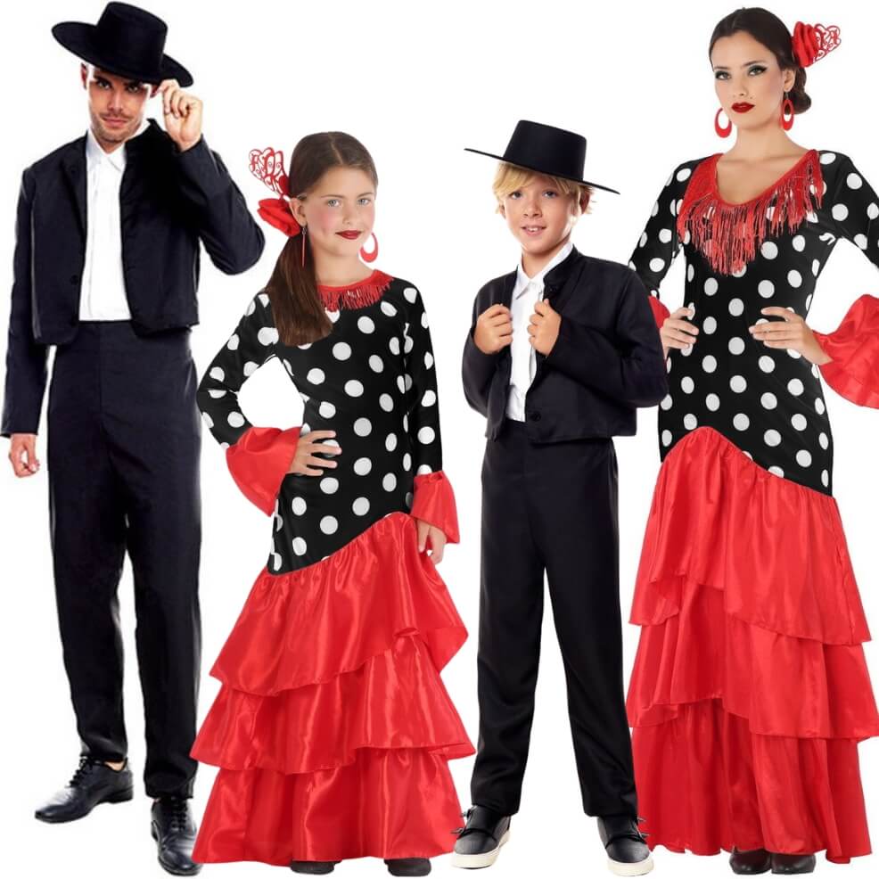Fatos em grupo de Flamencas e Cordobeses