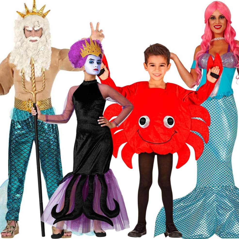 Fatos em grupo de A Pequena Sereia