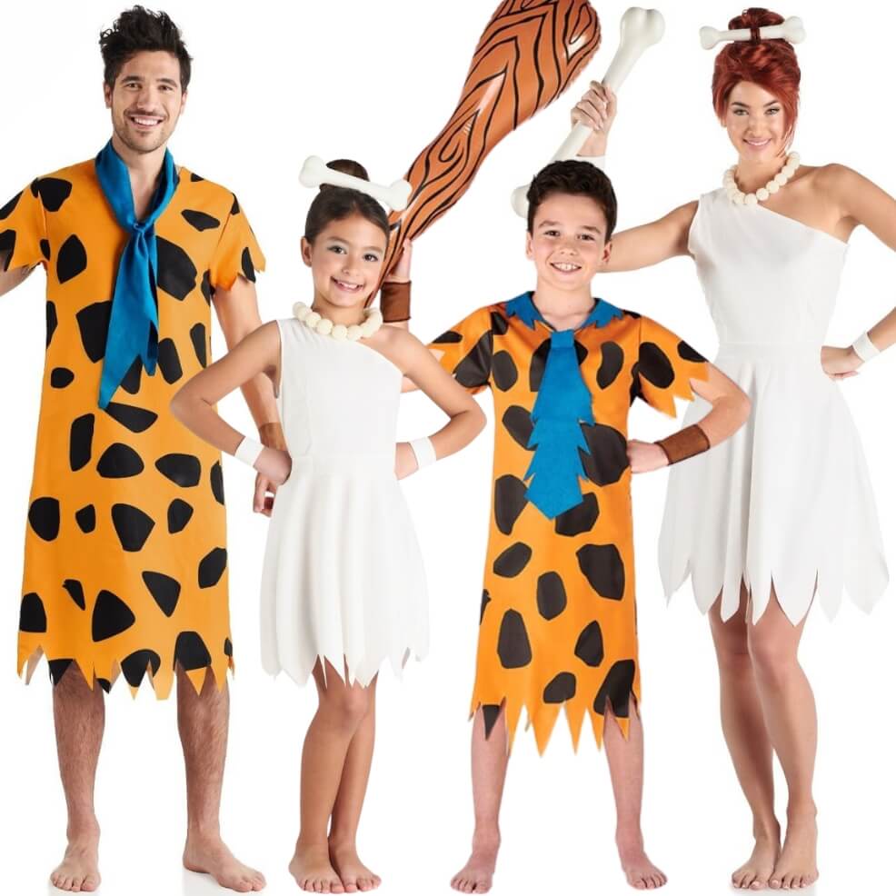Fatos em grupo dos Flintstones Cavernícolas