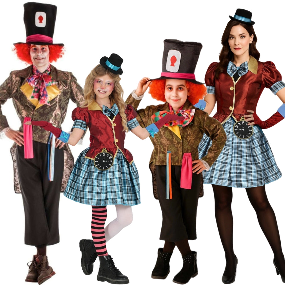 Fatos de grupo de Chapeleiros Mágicos