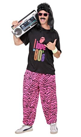 Fatos de casal dos Anos 80 Love