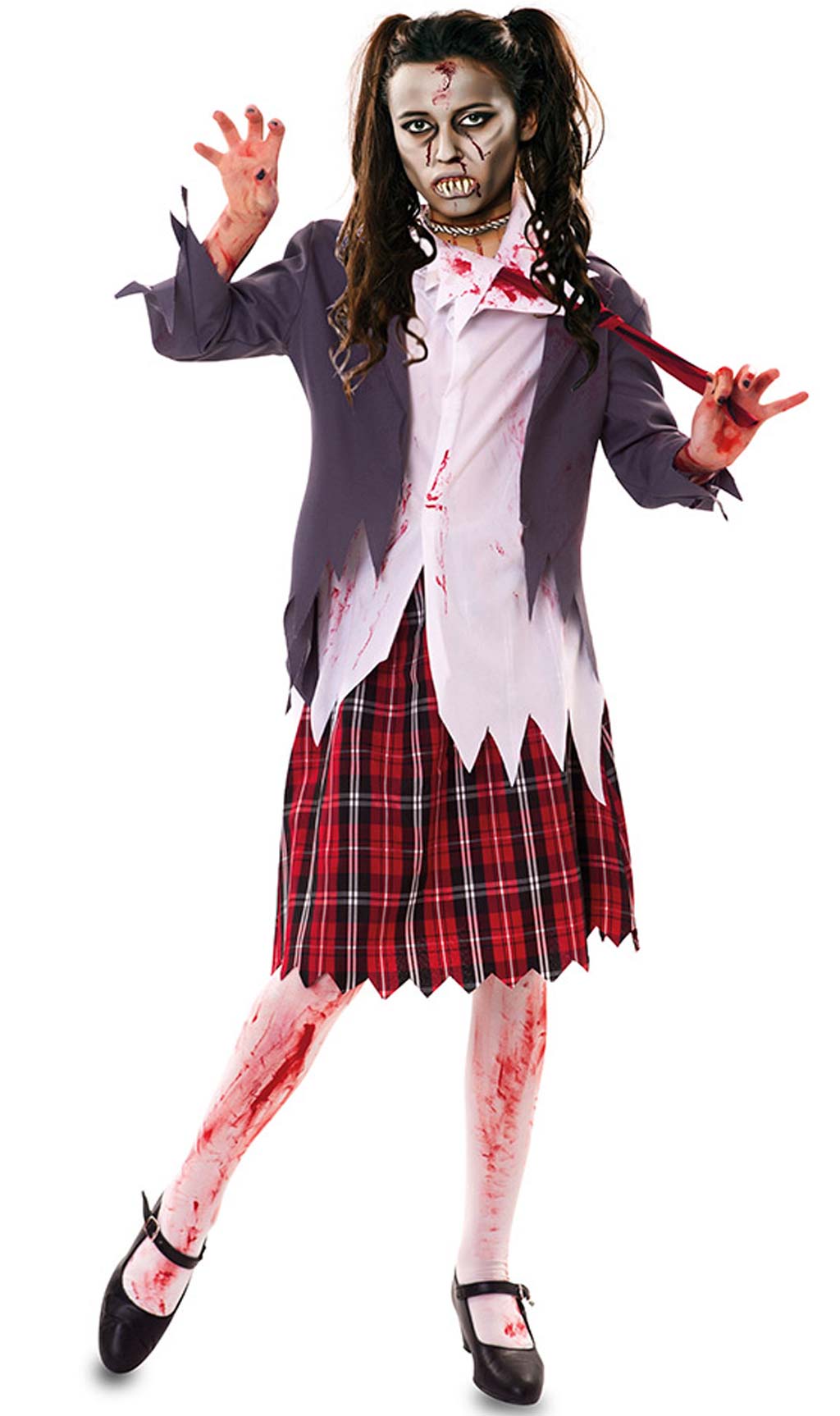 Fatos para Casal de Colegiais Zombies
