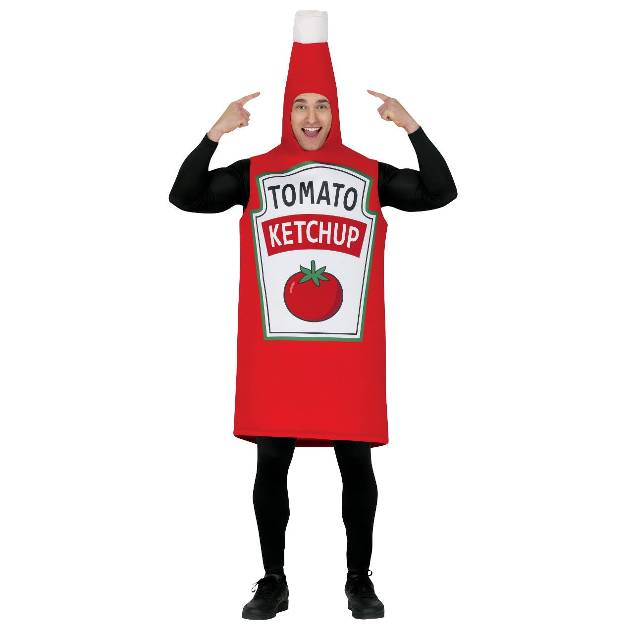 Fatos de casal de Hot Dog e ketchup