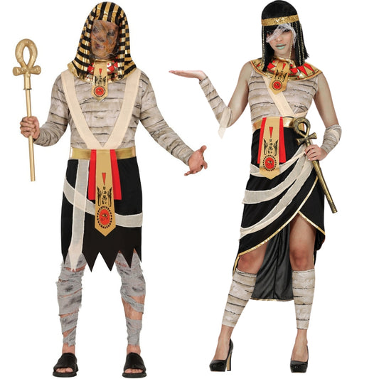 Fatos de Casal de Múmias e Faraó