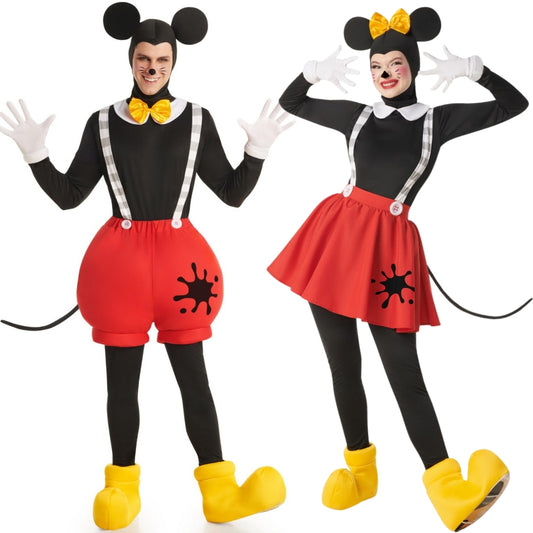 Fatos de Casal de Ratinhos Divertidos