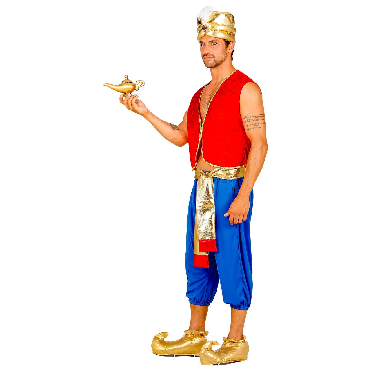 Fato de Aladino Deluxe para homem