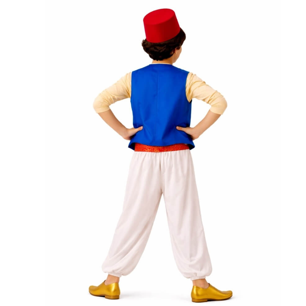 Fato de Aladino com Faixa para menino