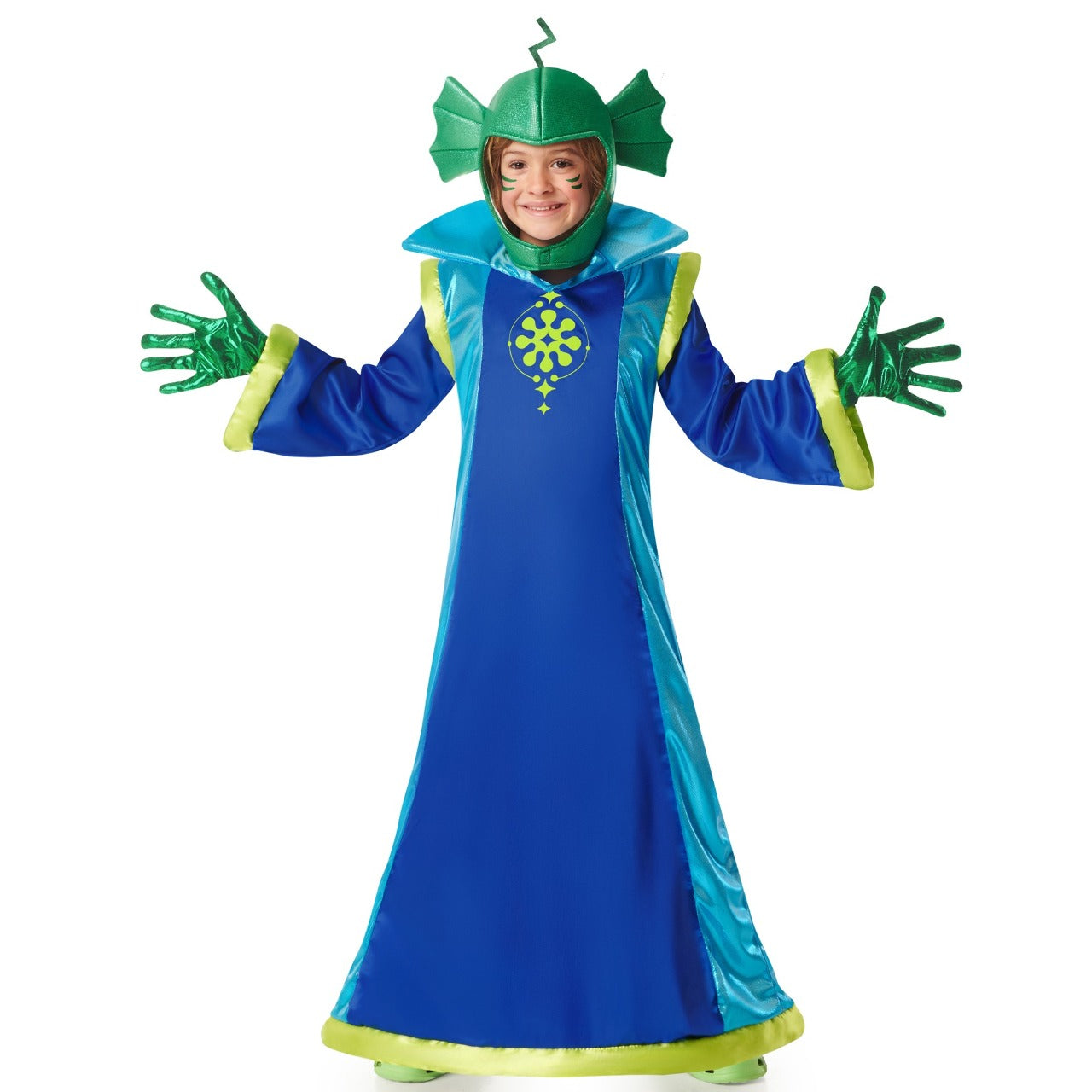 Fato de Alien Cosmos Azul infantil
