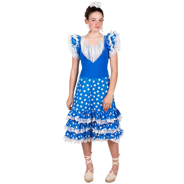 Andaluza com Vestido Curto para menina