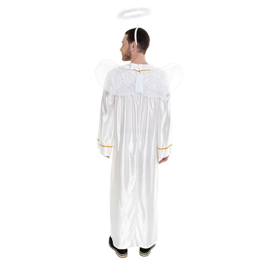 Fato de Anjo Branco para adulto