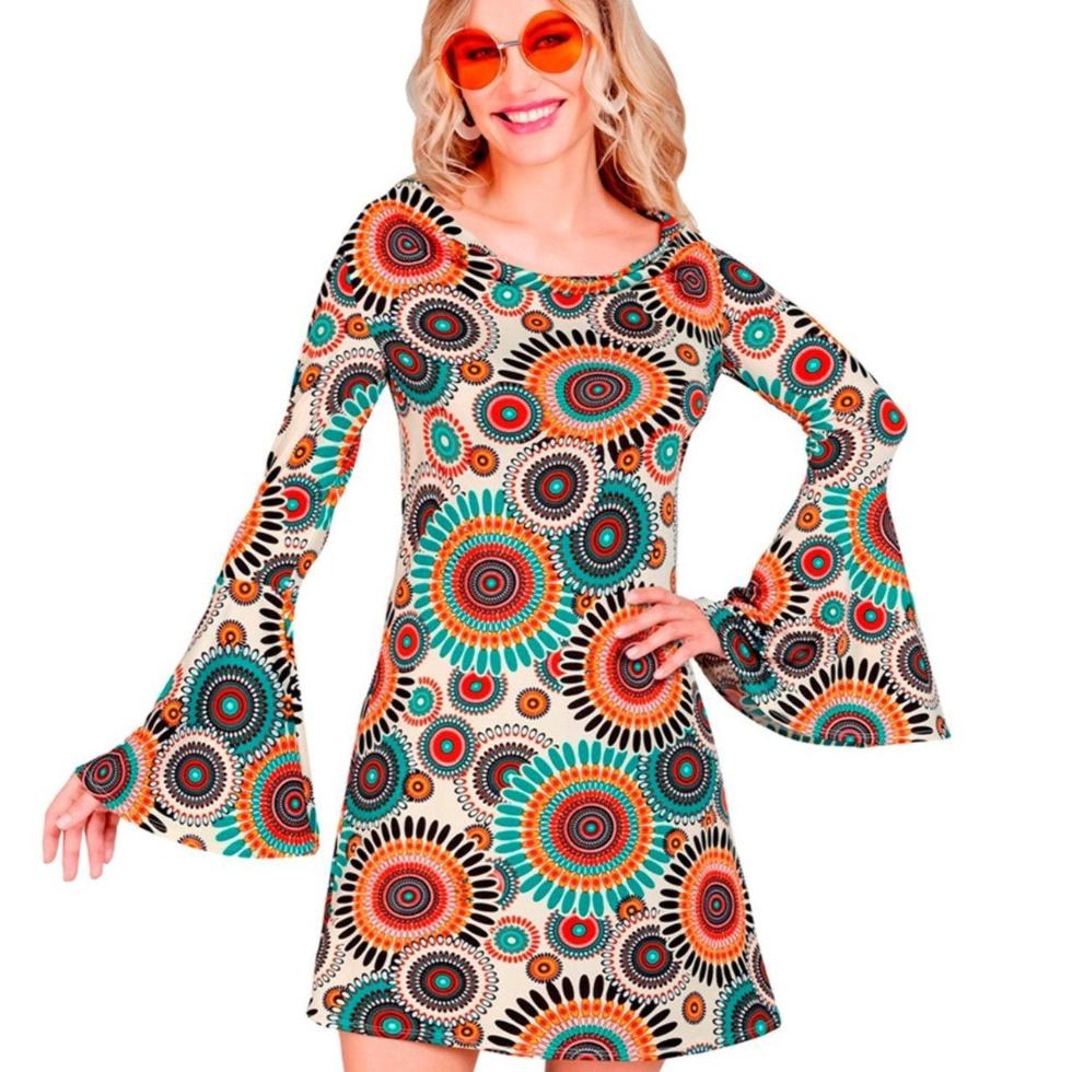 Fato dos anos 70 Mandalas para mulher