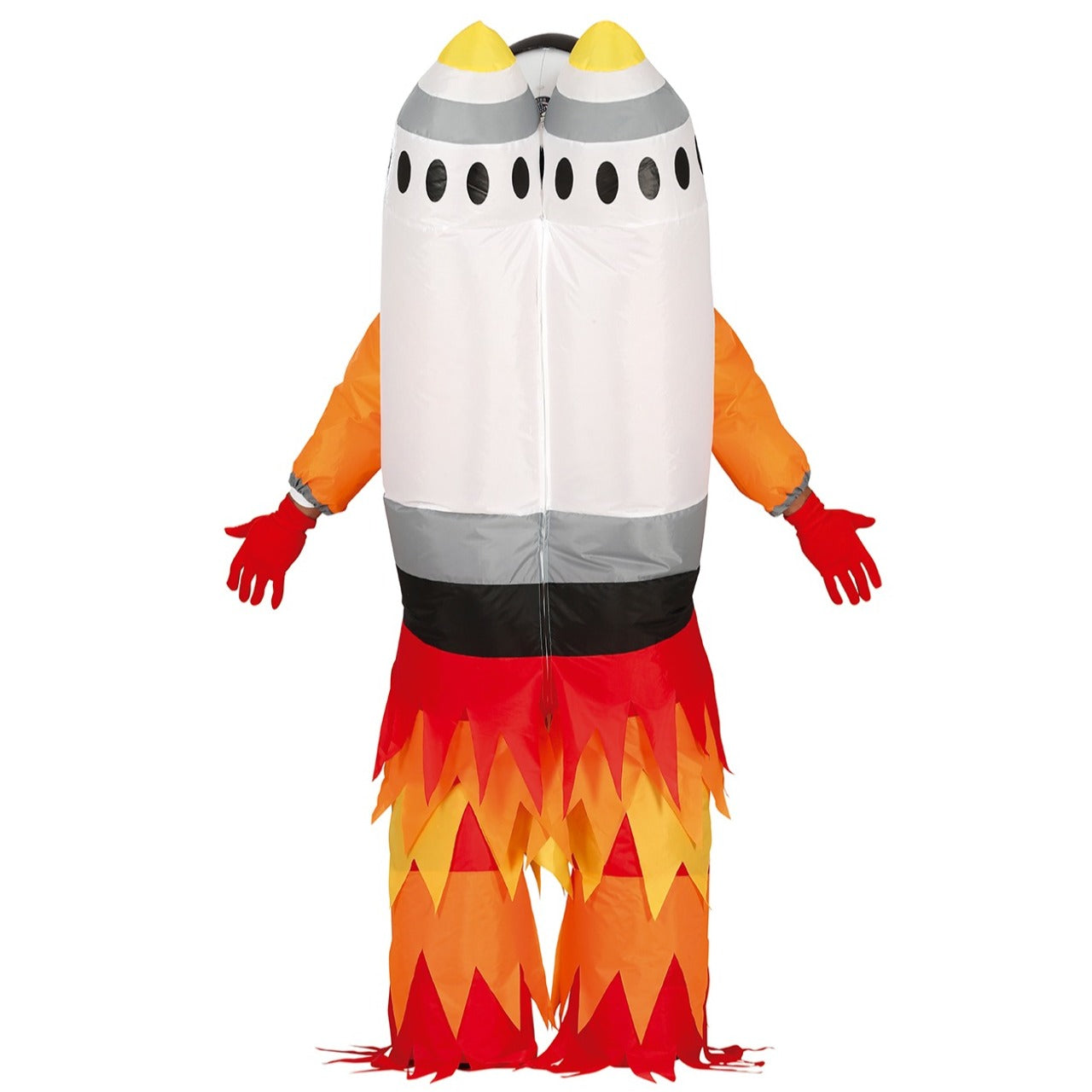 Fato de Astronauta Foguete inflável para adultos